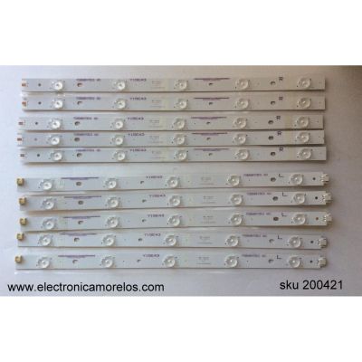 KIT DE LED PARA TV / LG LC430DUY-SHA1 / IC-B-HWX43D496R / 5638022006 / IC-B-HWX43D496L / E43-C2 LWZJSEAR